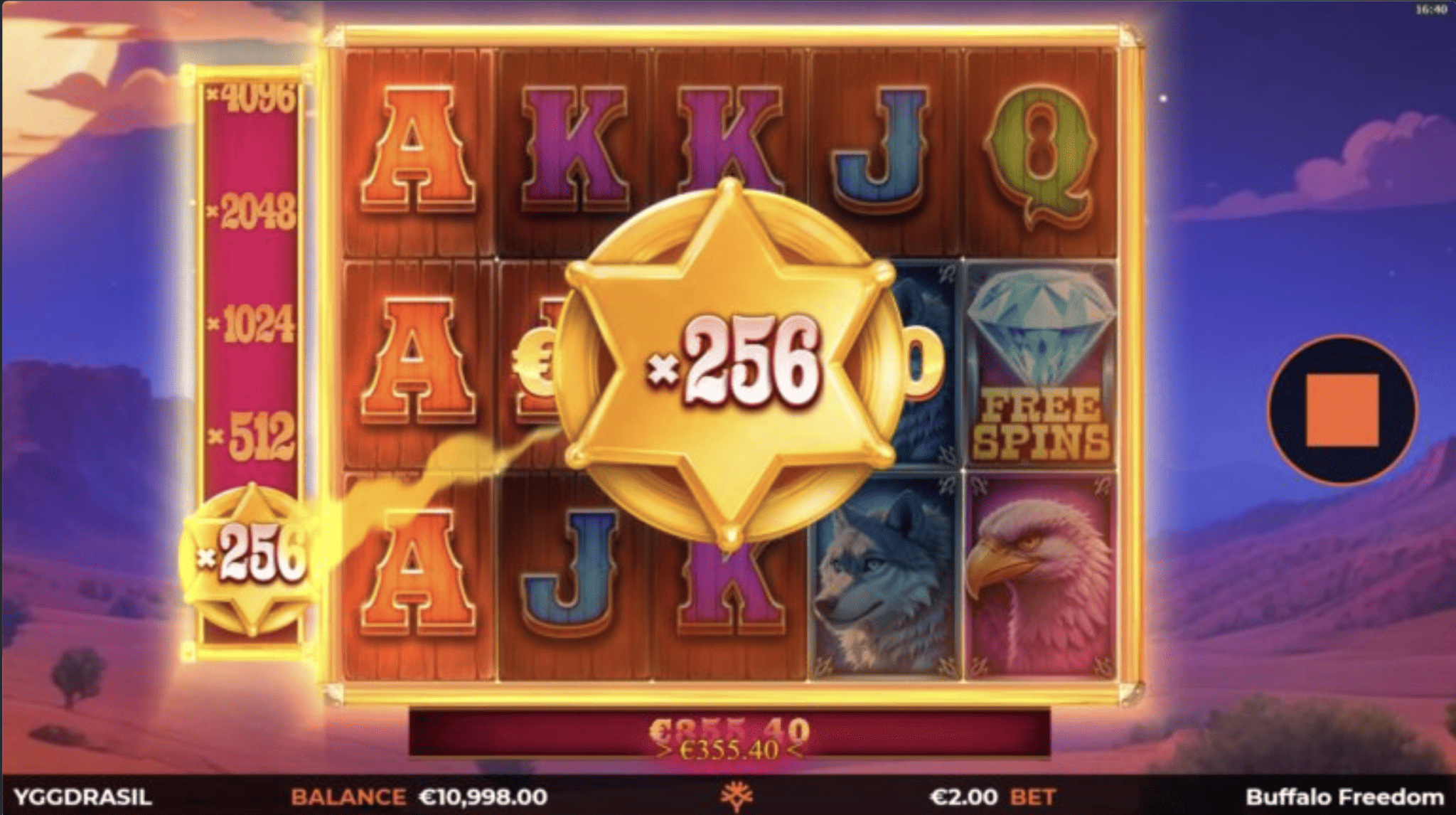 Buffalo Freedom DoubleMax สล็อตค่ายเกม Yggdrasil SLOT ทางเข้า SLOTXO ฟรีเครดิต