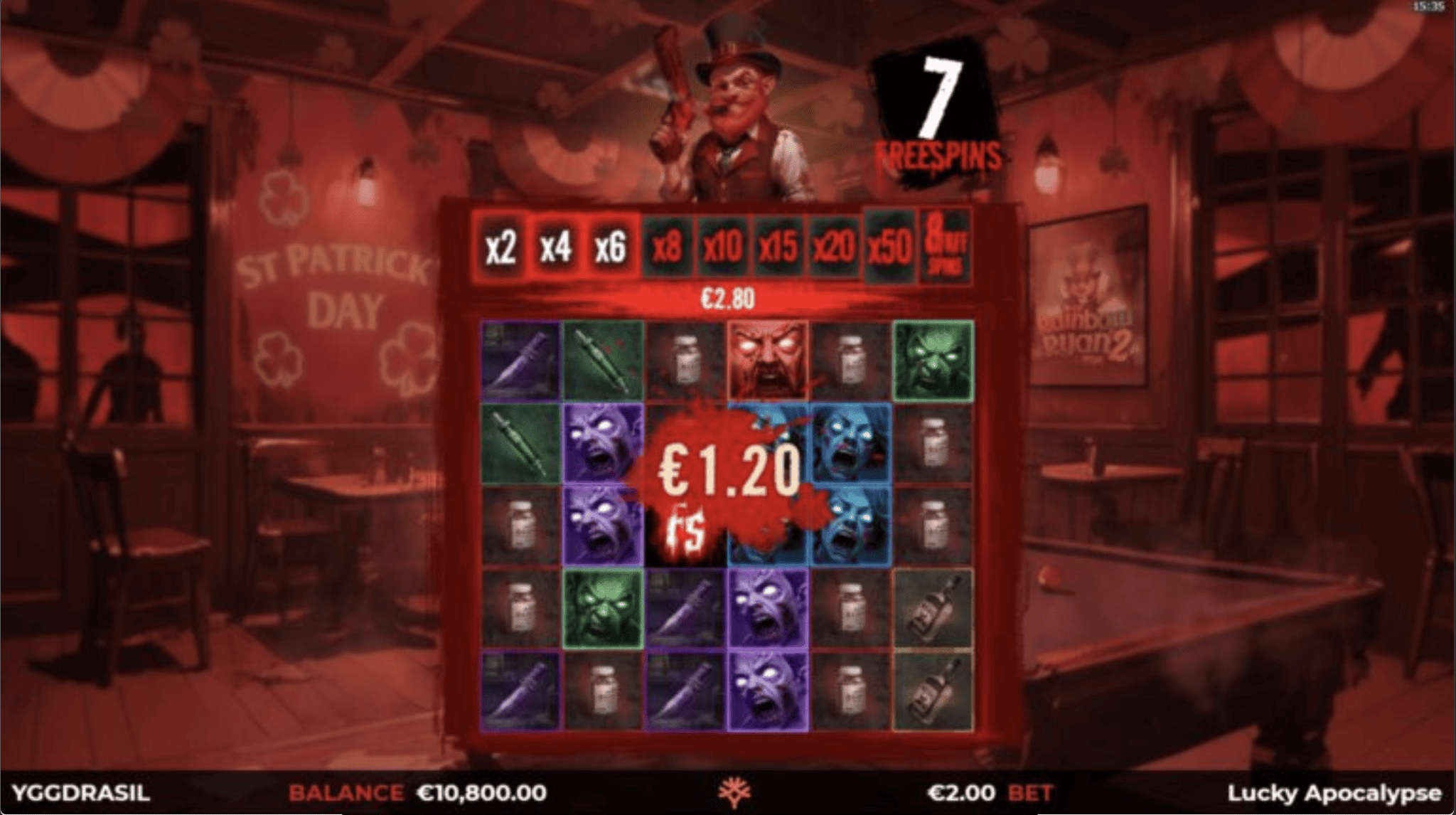 Lucky Apocalypse GigaBlox สล็อตค่ายเกม Yggdrasil Game ส่งตรงจาก SLOTXO247