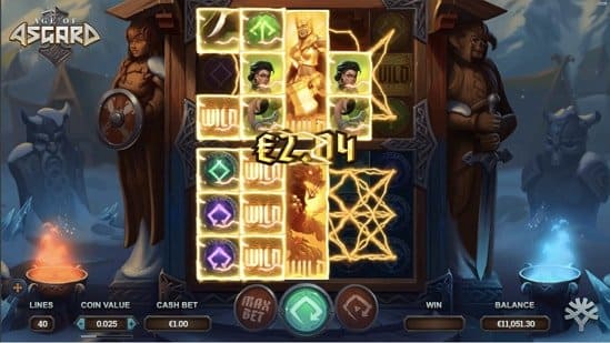 Age of Asgard สล็อตค่ายเกม Yggdrasil SLOT ทางเข้า SLOTXO ฟรีเครดิต