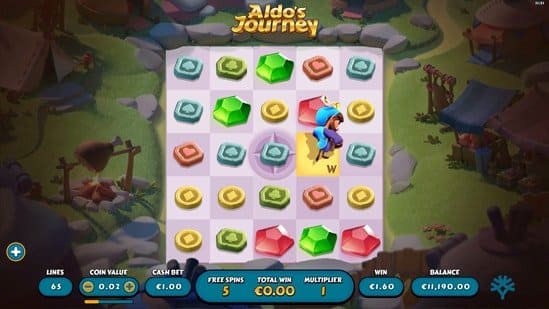 Aldo's Journey สล็อตค่ายเกม Yggdrasil Game ส่งตรงจาก SLOTXO247