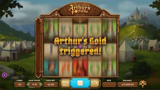Arthur's Fortune สล็อตค่ายเกม Yggdrasil Game ส่งตรงจาก SLOTXO247