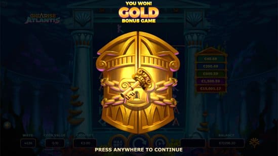 Atlantean GigaRise สล็อตค่ายเกม Yggdrasil SLOT ทางเข้า SLOTXO ฟรีเครดิต
