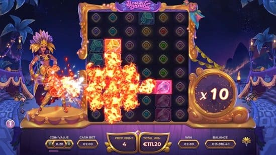 Brazil Bomba สล็อตค่ายเกม Yggdrasil Game สล็อตแตกง่าย SLOTXO247
