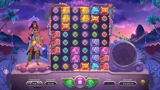 Brazil Bomba สล็อตค่ายเกม Yggdrasil SLOT ทางเข้า SLOTXO ฟรีเครดิต