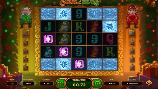 Carol of the Elves สล็อตค่ายเกม Yggdrasil Game ส่งตรงจาก SLOTXO247