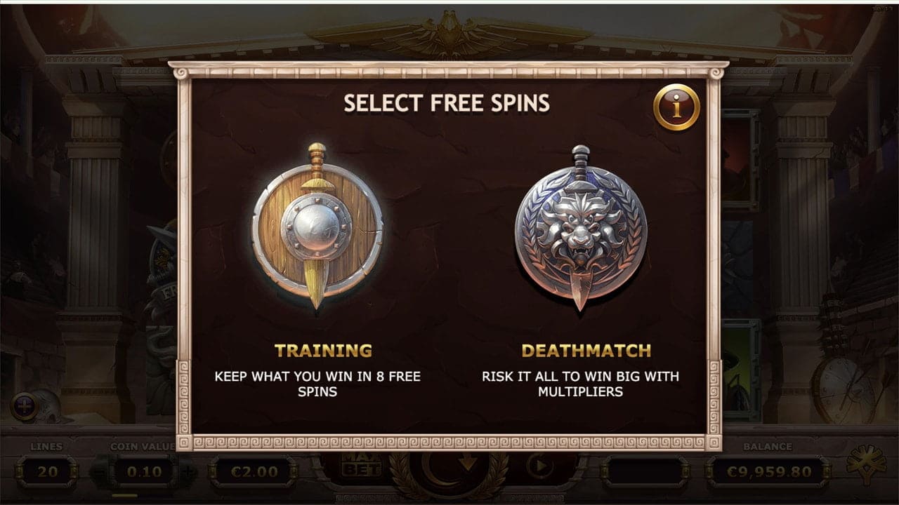 Champions of Rome สล็อตค่ายเกม Yggdrasil SLOT ทางเข้า SLOTXO ฟรีเครดิต