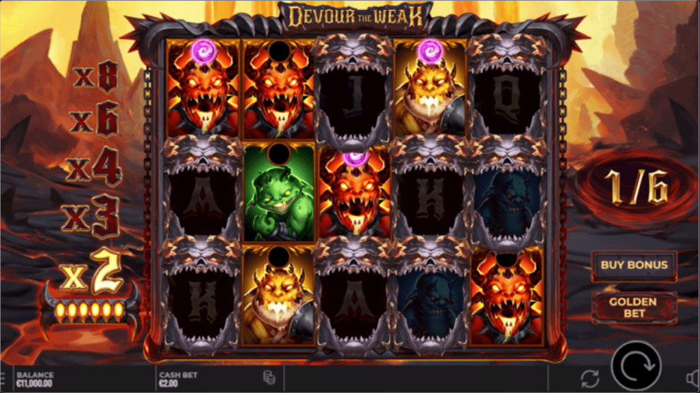 Devour the Weak สล็อตค่ายเกม Yggdrasil SLOT ทางเข้า SLOTXO ฟรีเครดิต