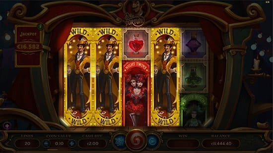 Dr Fortuno สล็อตค่ายเกม Yggdrasil Game