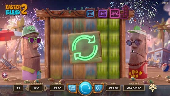 Easter Island 2 สล็อตค่ายเกม Yggdrasil Game ส่งตรงจาก SLOTXO247