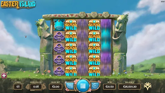 Easter Island สล็อตค่ายเกม Yggdrasil Game ส่งตรงจาก SLOTXO247