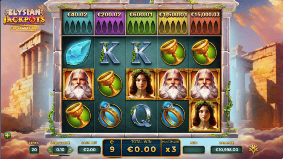 Elysian Jackpots สล็อตค่ายเกม Yggdrasil SLOT ทางเข้า SLOTXO ฟรีเครดิต