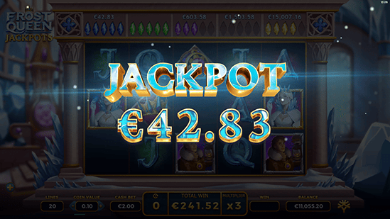 Frost Queen Jackpots สล็อตค่ายเกม Yggdrasil SLOT ทางเข้า SLOTXO ฟรีเครดิต