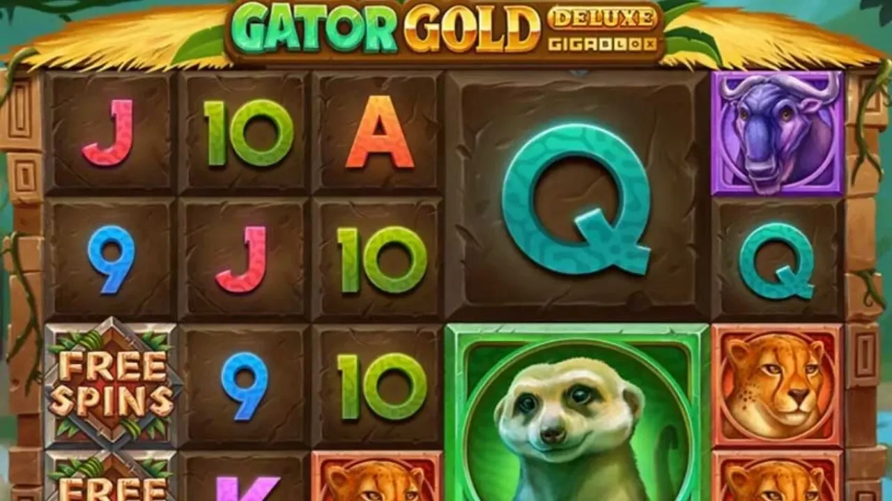 Gator Gold Deluxe GigaBlox สล็อตค่ายเกม Yggdrasil Game ส่งตรงจาก SLOTXO247