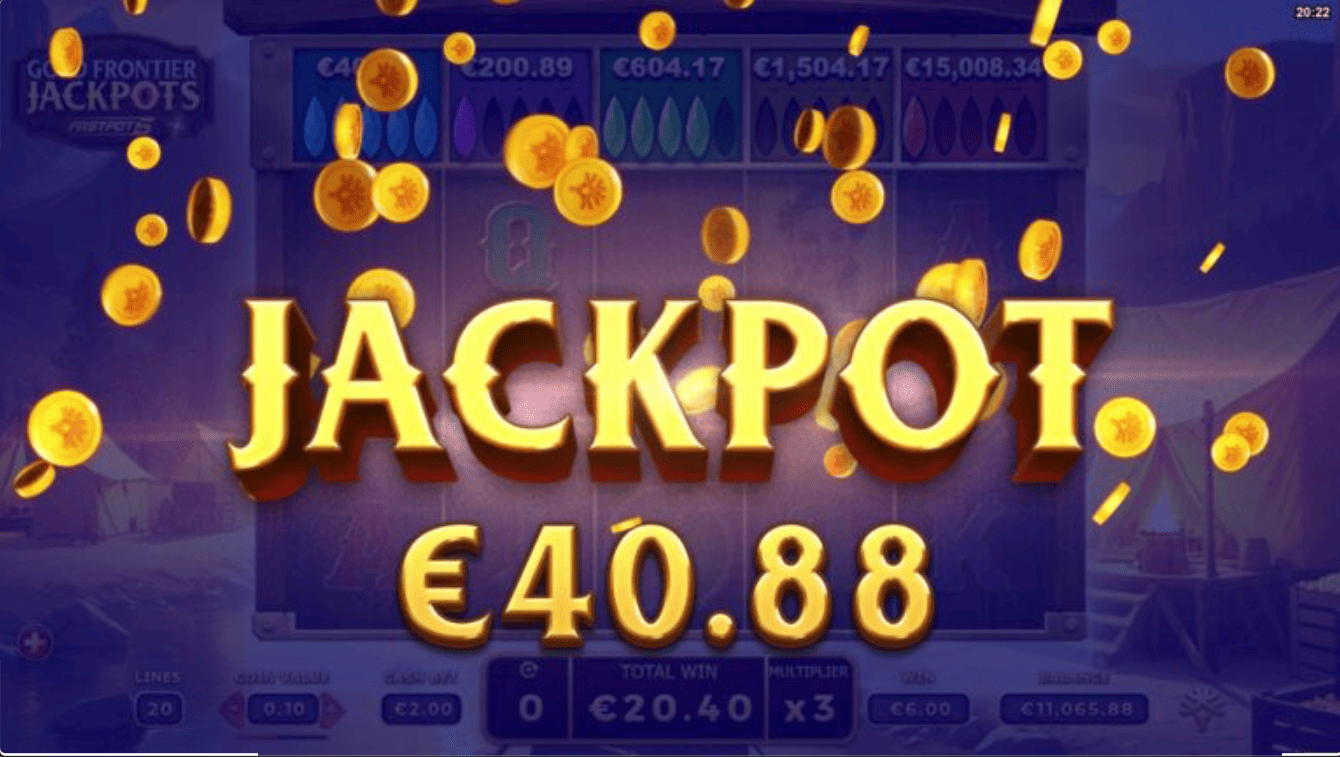 Gold Frontier Jackpots FastPot5 สล็อตค่ายเกม Yggdrasil Game สล็อตแตกง่าย SLOTXO247