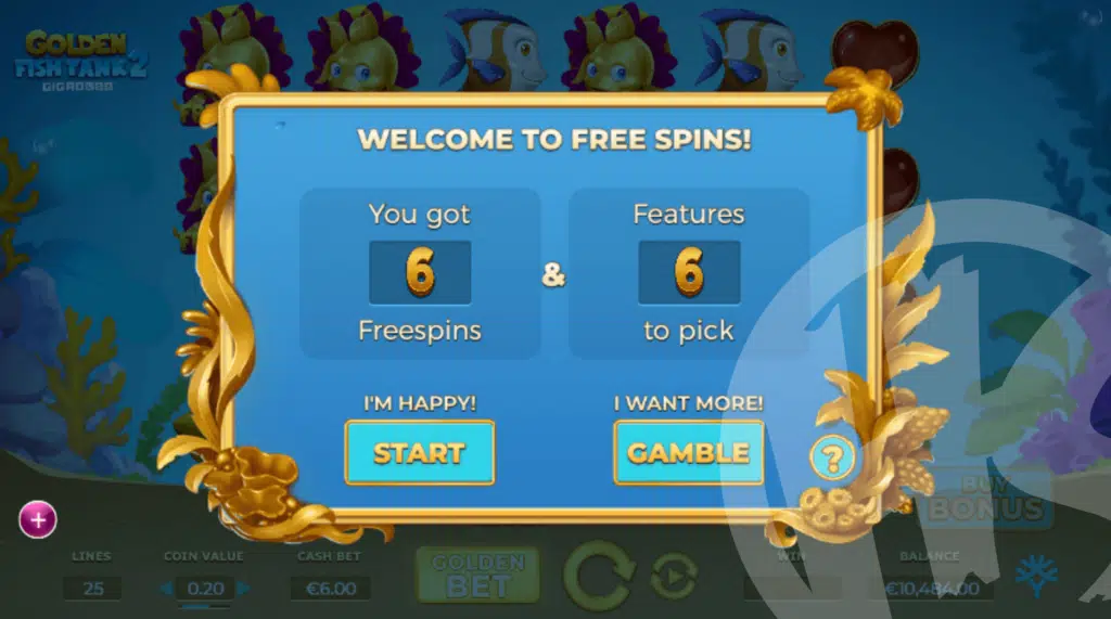 Golden Fish Tank 2 Gigablox สล็อตค่ายเกม Yggdrasil Game ส่งตรงจาก SLOTXO247