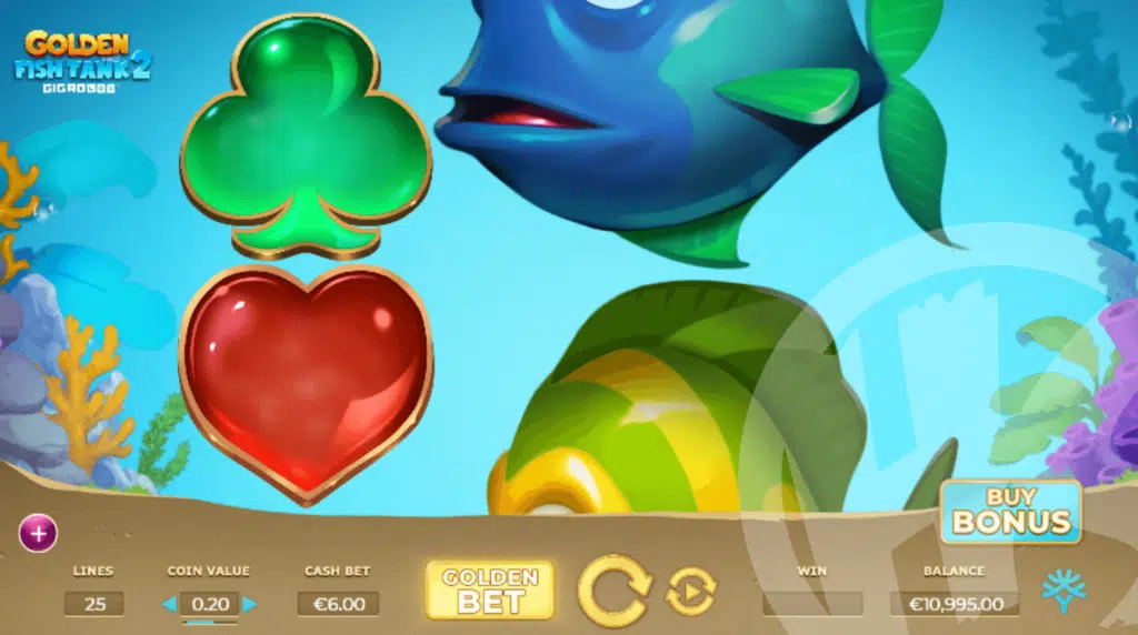 Golden Fish Tank 2 Gigablox สล็อตค่ายเกม Yggdrasil SLOT ทางเข้า SLOTXO ฟรีเครดิต