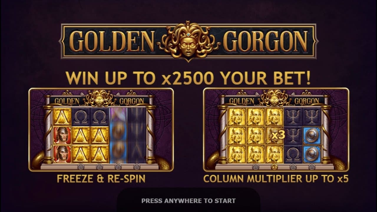 Golden Gorgon สล็อตค่ายเกม Yggdrasil Game ส่งตรงจาก SLOTXO247