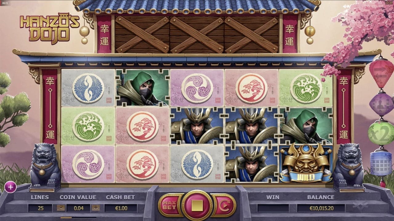 Hanzo's Dojo สล็อตค่ายเกม Yggdrasil SLOT ทางเข้า SLOTXO ฟรีเครดิต