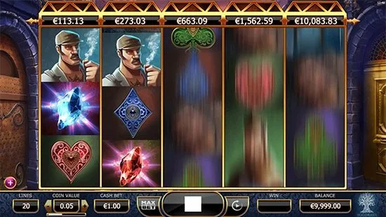Holmes & the Stolen Stones สล็อตค่ายเกม Yggdrasil Gaming เว็บสล็อต XOSLOT เครดิตฟรี