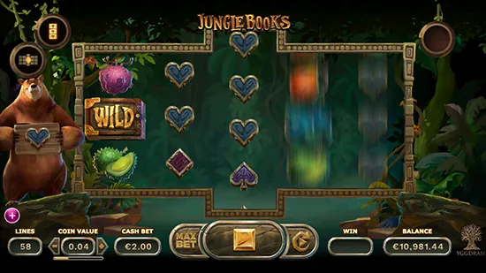 Jungle Books สล็อตค่ายเกม Yggdrasil Game ส่งตรงจาก SLOTXO247