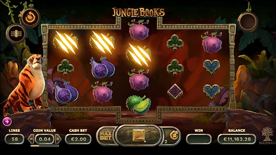 Jungle Books สล็อตค่ายเกม Yggdrasil SLOT ทางเข้า SLOTXO ฟรีเครดิต