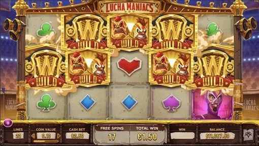 Lucha Maniacs สล็อตค่ายเกม Yggdrasil Game ส่งตรงจาก SLOTXO247