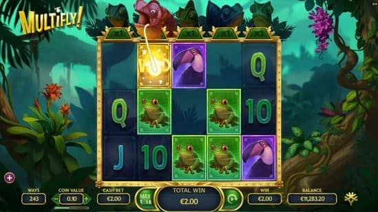 Multifly MultiMax สล็อตค่ายเกม Yggdrasil Game