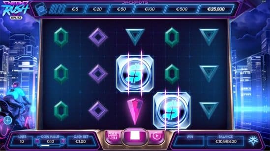 Neon Rush สล็อตค่ายเกม Yggdrasil Game