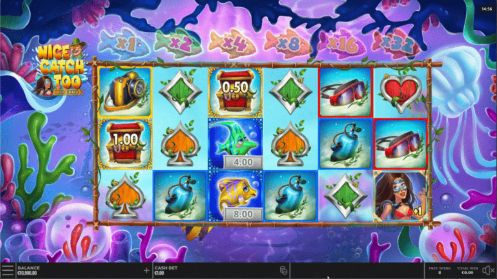 Nice Catch 2 DoubleMax สล็อตค่ายเกม Yggdrasil Game สล็อตแตกง่าย SLOTXO247