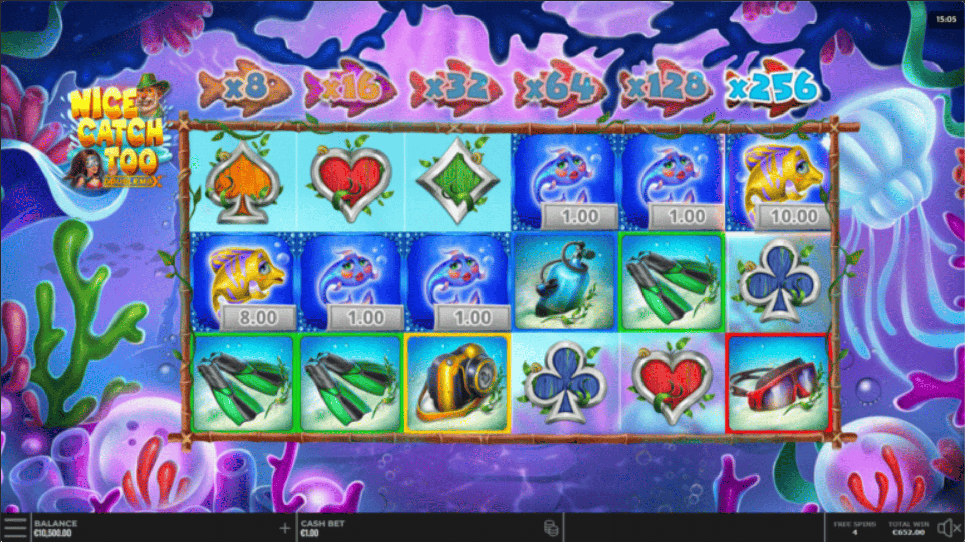 Nice Catch 2 DoubleMax สล็อตค่ายเกม Yggdrasil SLOT ทางเข้า SLOTXO ฟรีเครดิต