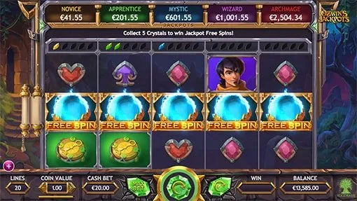 Ozwin's Jackpots สล็อตค่ายเกม Yggdrasil Gaming เว็บสล็อต XOSLOT เครดิตฟรี