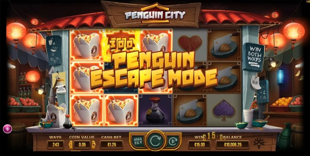 Penguin City สล็อตค่ายเกม Yggdrasil SLOT ทางเข้า SLOTXO ฟรีเครดิต