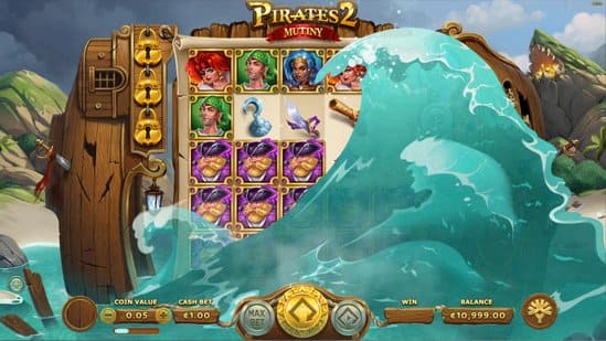 Pirates 2 Mutiny สล็อตค่ายเกม Yggdrasil Game สล็อตแตกง่าย SLOTXO247