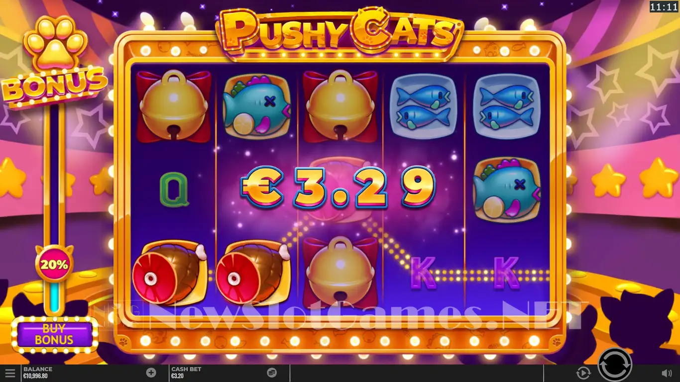 Pushy Cats สล็อตค่ายเกม Yggdrasil SLOT ทางเข้า SLOTXO ฟรีเครดิต