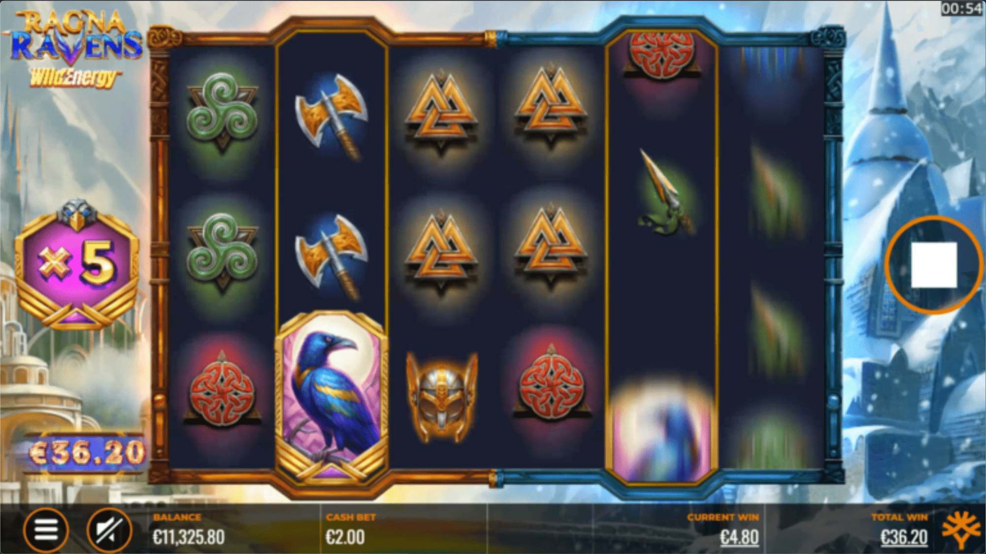 Ragnaravens WildEnergy สล็อตค่ายเกม Yggdrasil Game ส่งตรงจาก SLOTXO247