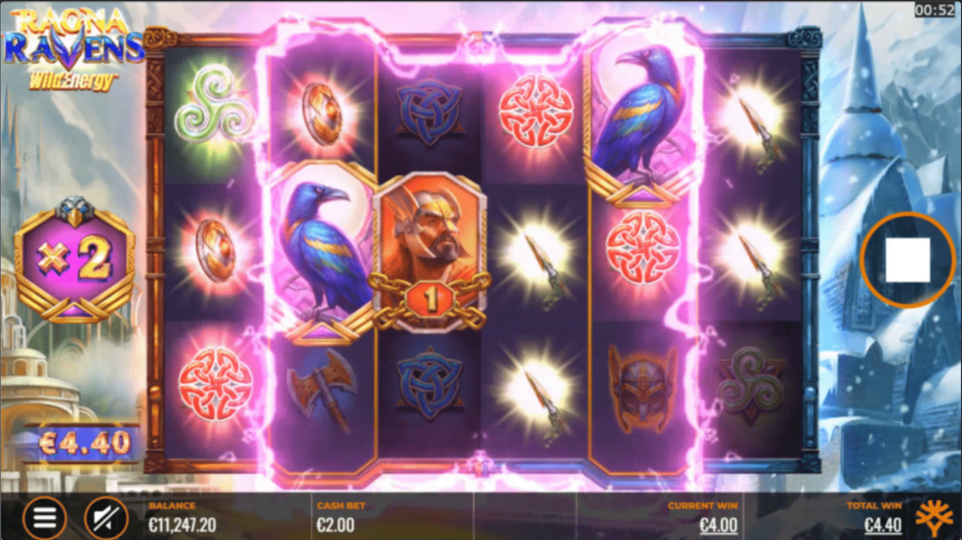 Ragnaravens WildEnergy สล็อตค่ายเกม Yggdrasil SLOT ทางเข้า SLOTXO ฟรีเครดิต