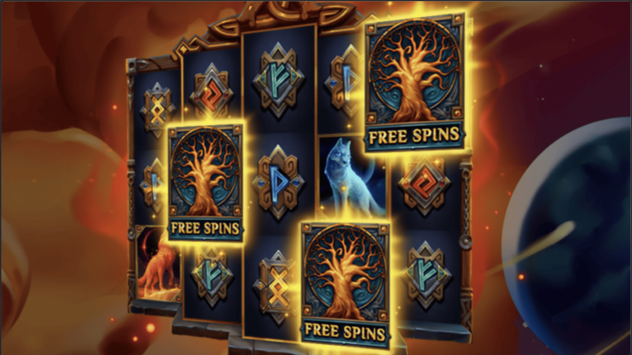 Ragnawolves WildEnergy สล็อตค่ายเกม Yggdrasil SLOT ทางเข้า SLOTXO ฟรีเครดิต