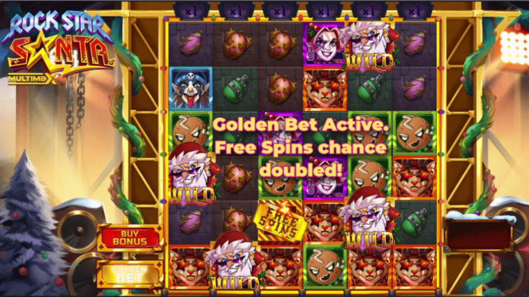 Rock Star Santa MultiMax สล็อตค่ายเกม Yggdrasil Game ส่งตรงจาก SLOTXO247