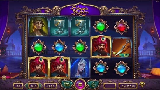 Sahara Nights สล็อตค่ายเกม Yggdrasil Game ส่งตรงจาก SLOTXO247