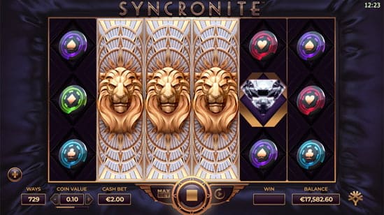Syncronite สล็อตค่ายเกม Yggdrasil Game
