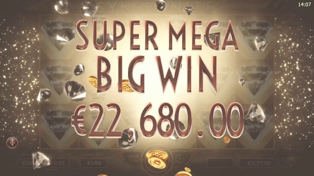 Syncronite สล็อตค่ายเกม Yggdrasil SLOT ทางเข้า SLOTXO ฟรีเครดิต