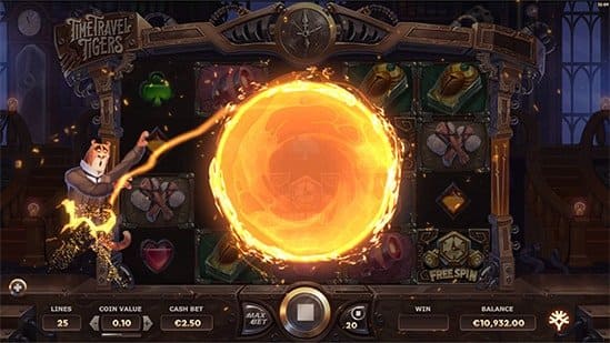 Time Travel Tigers สล็อตค่ายเกม Yggdrasil Game สล็อตแตกง่าย SLOTXO247