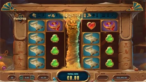 Tut's Twister สล็อตค่ายเกม Yggdrasil Game ส่งตรงจาก SLOTXO247