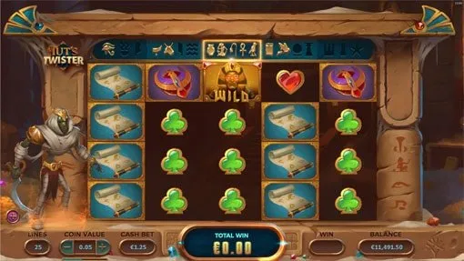 Tut's Twister สล็อตค่ายเกม Yggdrasil SLOT ทางเข้า SLOTXO ฟรีเครดิต
