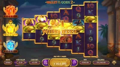 Valley of the Gods 2 สล็อตค่ายเกม Yggdrasil Game สล็อตแตกง่าย SLOTXO247