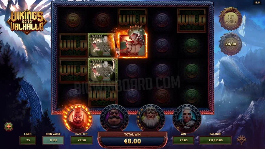 Vikings Go To Valhalla สล็อตค่ายเกม Yggdrasil Gaming เว็บสล็อต XOSLOT เครดิตฟรี