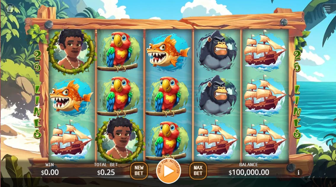 Desert Island Adventure Lock 2 Spin KA GAMING slotxo247 ทดลองเล่น