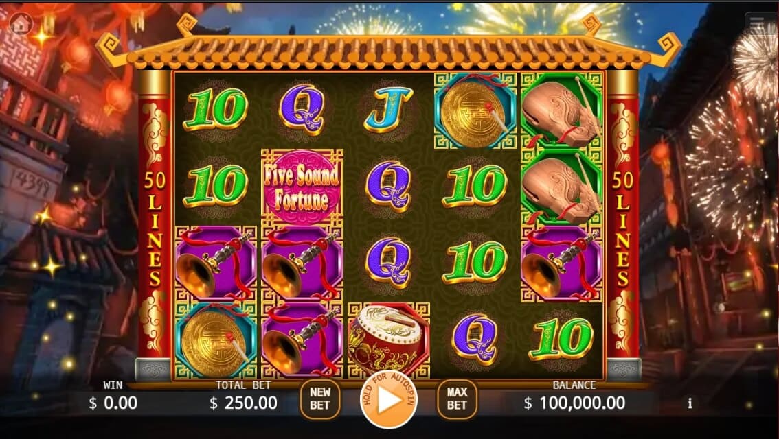 Five Sound Fortune สล็อตค่าย KA GAMING slotxo247 ทดลองเล่น