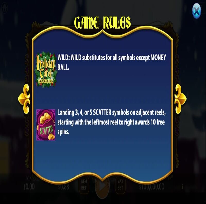 Holiday Carol Lock 2 Spin สล็อตค่าย KA GAMING slotxo247 ทดลองเล่น