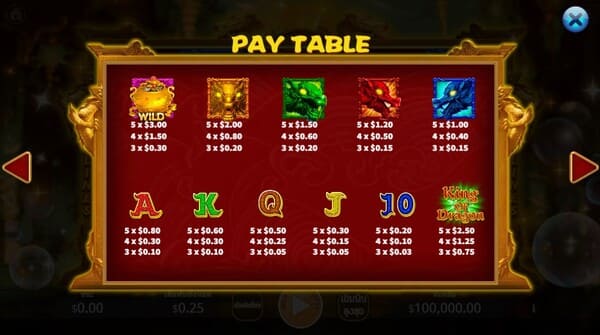 King of Dragon KA GAMING slotxo247 ฝาก ถอน
